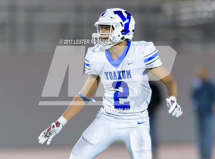 Thumbnail 1 in Yoakum vs. George West (UIL 3A Area Playoffs) photogallery.
