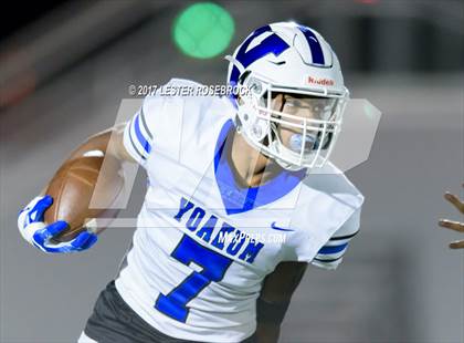 Thumbnail 3 in Yoakum vs. George West (UIL 3A Area Playoffs) photogallery.
