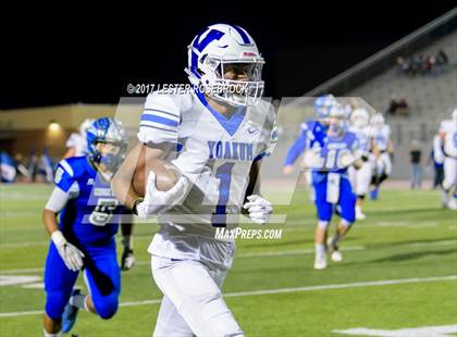 Thumbnail 2 in Yoakum vs. George West (UIL 3A Area Playoffs) photogallery.