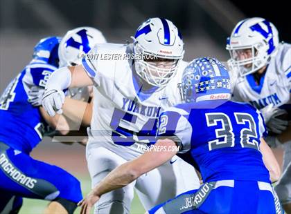 Thumbnail 2 in Yoakum vs. George West (UIL 3A Area Playoffs) photogallery.