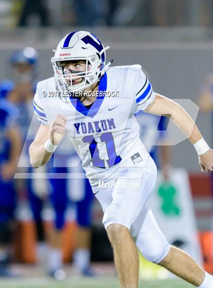Thumbnail 2 in Yoakum vs. George West (UIL 3A Area Playoffs) photogallery.