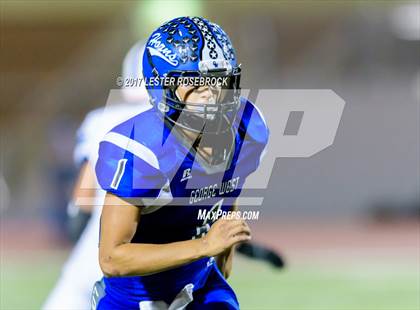 Thumbnail 3 in Yoakum vs. George West (UIL 3A Area Playoffs) photogallery.