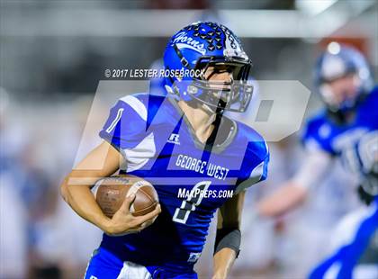 Thumbnail 2 in Yoakum vs. George West (UIL 3A Area Playoffs) photogallery.