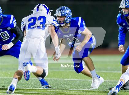 Thumbnail 2 in Yoakum vs. George West (UIL 3A Area Playoffs) photogallery.