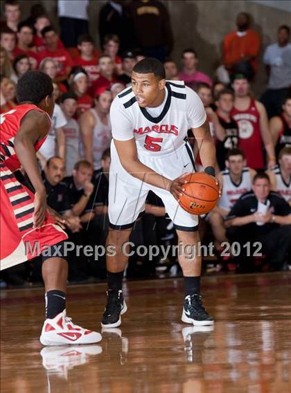 Thumbnail 1 in Marcus vs. South Grand Prairie (5A Region 1 Final) photogallery.
