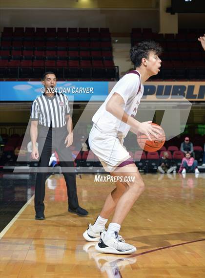 Thumbnail 3 in Bowne vs Iona Prep (Public vs Catholic Hoops Showdown) photogallery.