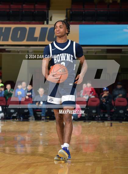 Thumbnail 2 in Bowne vs Iona Prep (Public vs Catholic Hoops Showdown) photogallery.