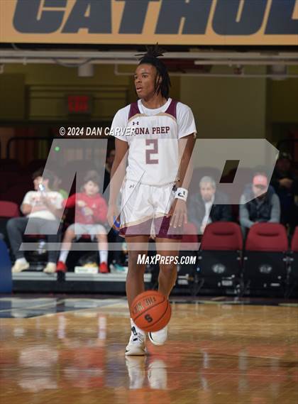 Thumbnail 1 in Bowne vs Iona Prep (Public vs Catholic Hoops Showdown) photogallery.