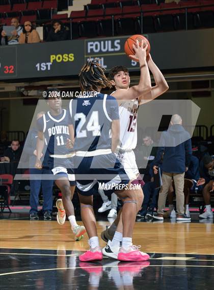 Thumbnail 1 in Bowne vs Iona Prep (Public vs Catholic Hoops Showdown) photogallery.