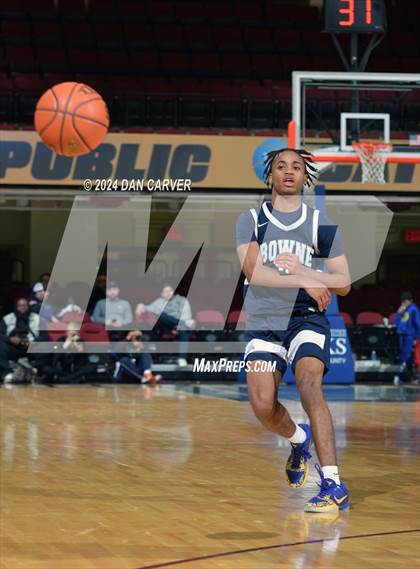 Thumbnail 3 in Bowne vs Iona Prep (Public vs Catholic Hoops Showdown) photogallery.