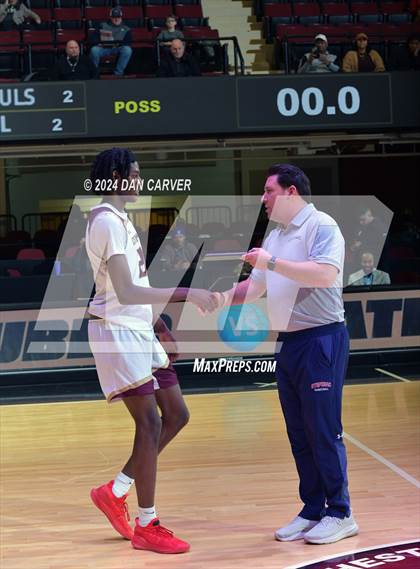 Thumbnail 3 in Bowne vs Iona Prep (Public vs Catholic Hoops Showdown) photogallery.