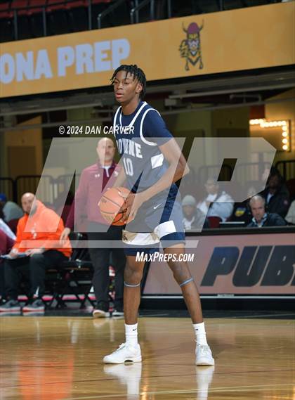 Thumbnail 1 in Bowne vs Iona Prep (Public vs Catholic Hoops Showdown) photogallery.