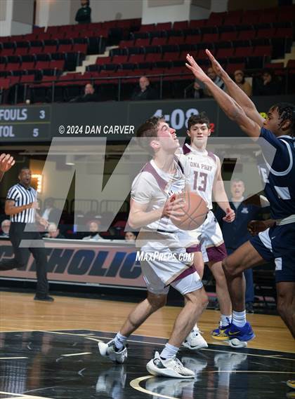 Thumbnail 3 in Bowne vs Iona Prep (Public vs Catholic Hoops Showdown) photogallery.