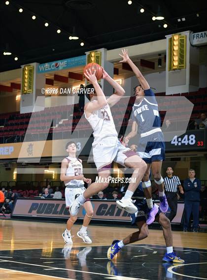 Thumbnail 2 in Bowne vs Iona Prep (Public vs Catholic Hoops Showdown) photogallery.