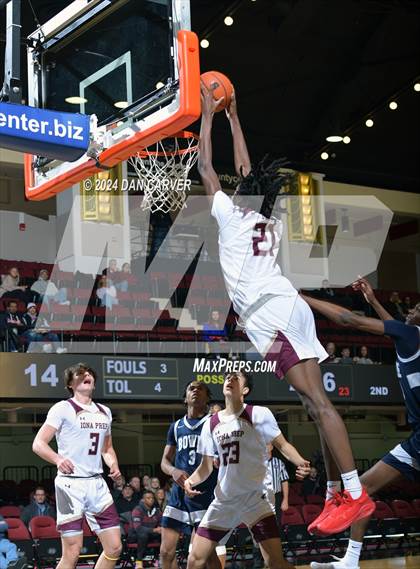 Thumbnail 3 in Bowne vs Iona Prep (Public vs Catholic Hoops Showdown) photogallery.