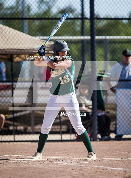 Thumbnail 2 in Argonaut vs. Woodland Christian (CIF SJS D6 Final Game 1) photogallery.
