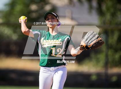 Thumbnail 1 in Argonaut vs. Woodland Christian (CIF SJS D6 Final Game 1) photogallery.