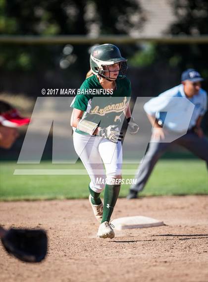 Thumbnail 1 in Argonaut vs. Woodland Christian (CIF SJS D6 Final Game 1) photogallery.