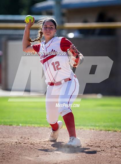 Thumbnail 2 in Argonaut vs. Woodland Christian (CIF SJS D6 Final Game 1) photogallery.