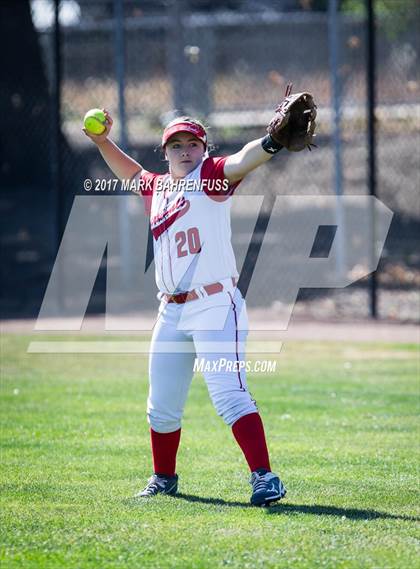 Thumbnail 3 in Argonaut vs. Woodland Christian (CIF SJS D6 Final Game 1) photogallery.