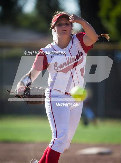Thumbnail 1 in Argonaut vs. Woodland Christian (CIF SJS D6 Final Game 1) photogallery.
