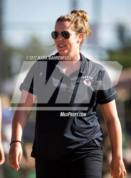 Thumbnail 3 in Argonaut vs. Woodland Christian (CIF SJS D6 Final Game 1) photogallery.