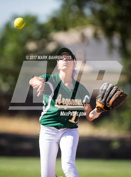 Thumbnail 3 in Argonaut vs. Woodland Christian (CIF SJS D6 Final Game 1) photogallery.