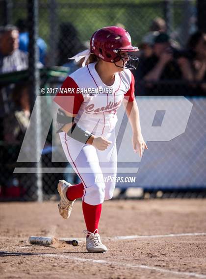 Thumbnail 3 in Argonaut vs. Woodland Christian (CIF SJS D6 Final Game 1) photogallery.