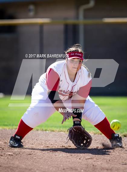 Thumbnail 3 in Argonaut vs. Woodland Christian (CIF SJS D6 Final Game 1) photogallery.