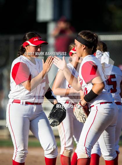 Thumbnail 2 in Argonaut vs. Woodland Christian (CIF SJS D6 Final Game 1) photogallery.