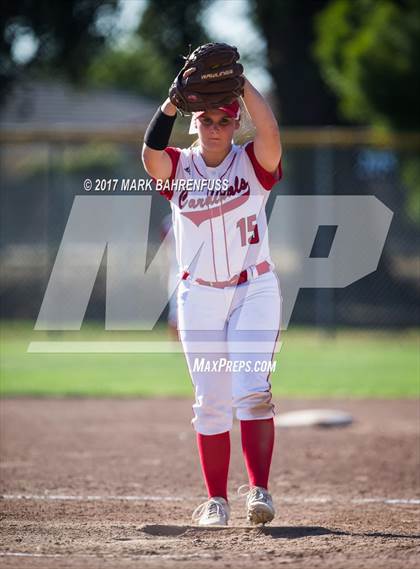 Thumbnail 3 in Argonaut vs. Woodland Christian (CIF SJS D6 Final Game 1) photogallery.