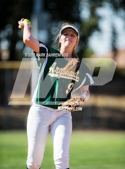 Thumbnail 1 in Argonaut vs. Woodland Christian (CIF SJS D6 Final Game 1) photogallery.