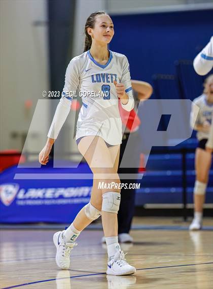 Thumbnail 3 in Pace Academy vs. Lovett (GHSA 4A Final) photogallery.