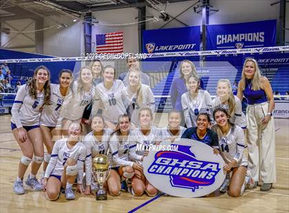 Thumbnail 2 in Pace Academy vs. Lovett (GHSA 4A Final) photogallery.