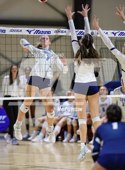 Thumbnail 1 in Pace Academy vs. Lovett (GHSA 4A Final) photogallery.