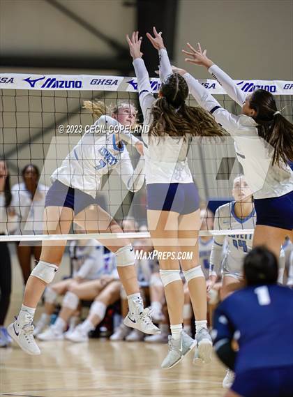 Thumbnail 1 in Pace Academy vs. Lovett (GHSA 4A Final) photogallery.