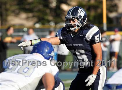 Thumbnail 2 in Encinal @ Marin Catholic (CIF NCS D3 Playoffs) photogallery.