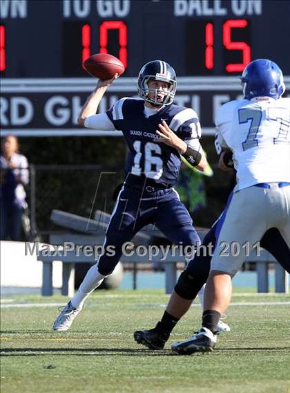 Thumbnail 1 in Encinal @ Marin Catholic (CIF NCS D3 Playoffs) photogallery.