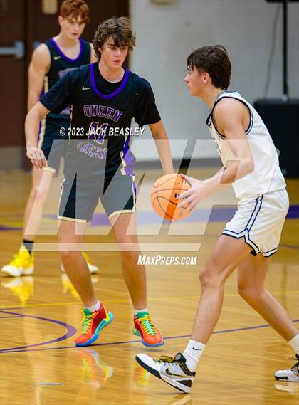 Thumbnail 2 in American Leadership Academy - Gilbert North vs. Queen Creek (Fear The Hop Tournament) photogallery.