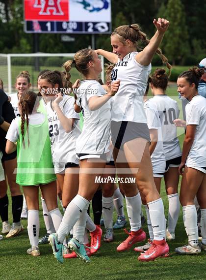 Thumbnail 1 in Pine Lake Prep vs. Franklin Academy (NCHSAA 2A Championship Pregame & Awards) photogallery.