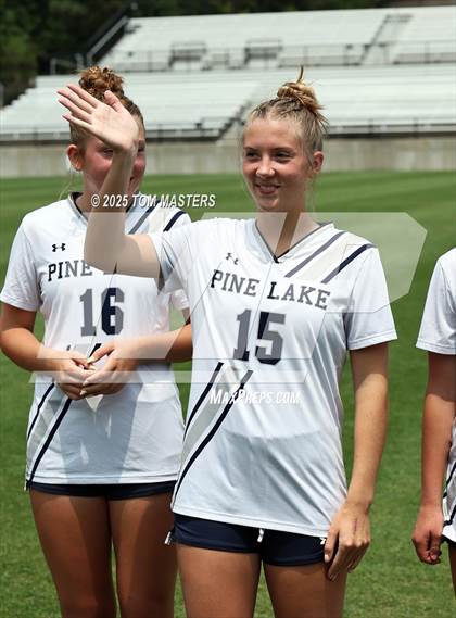 Thumbnail 3 in Pine Lake Prep vs. Franklin Academy (NCHSAA 2A Championship Pregame & Awards) photogallery.