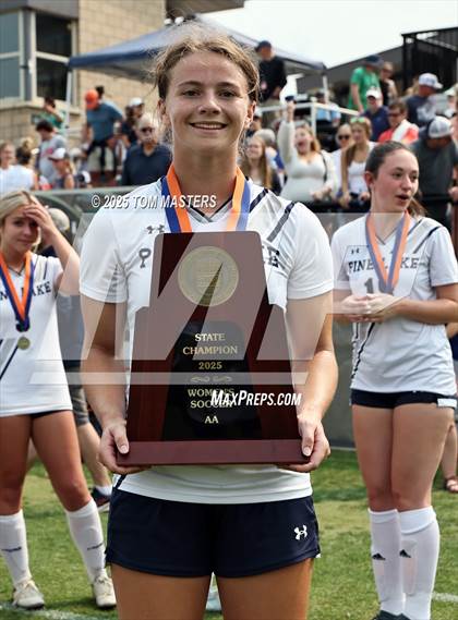 Thumbnail 3 in Pine Lake Prep vs. Franklin Academy (NCHSAA 2A Championship Pregame & Awards) photogallery.