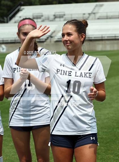 Thumbnail 1 in Pine Lake Prep vs. Franklin Academy (NCHSAA 2A Championship Pregame & Awards) photogallery.