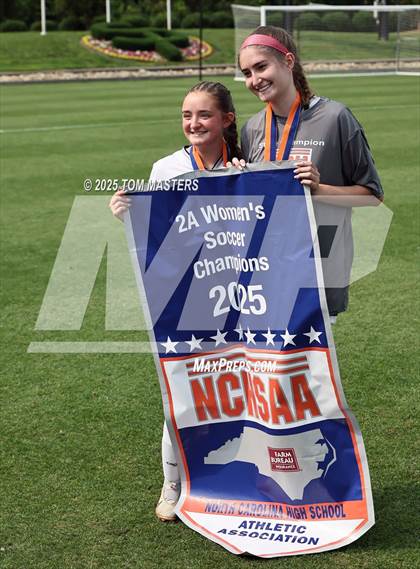 Thumbnail 1 in Pine Lake Prep vs. Franklin Academy (NCHSAA 2A Championship Pregame & Awards) photogallery.