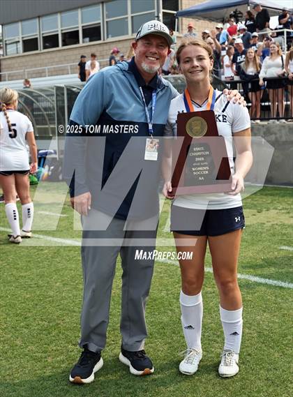 Thumbnail 2 in Pine Lake Prep vs. Franklin Academy (NCHSAA 2A Championship Pregame & Awards) photogallery.