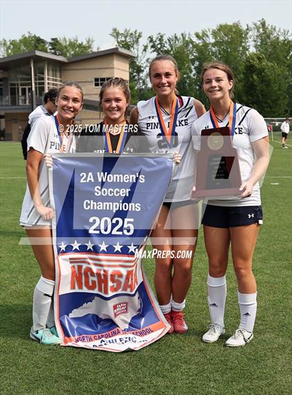 Thumbnail 2 in Pine Lake Prep vs. Franklin Academy (NCHSAA 2A Championship Pregame & Awards) photogallery.