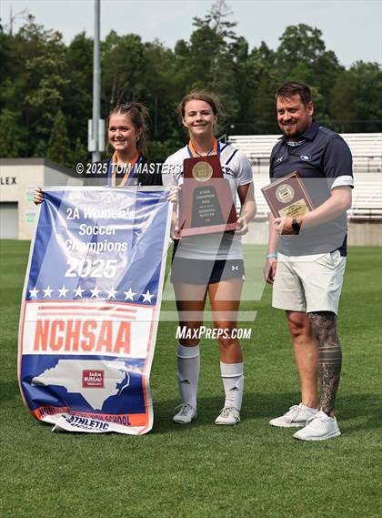 Thumbnail 2 in Pine Lake Prep vs. Franklin Academy (NCHSAA 2A Championship Pregame & Awards) photogallery.