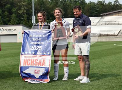 Thumbnail 3 in Pine Lake Prep vs. Franklin Academy (NCHSAA 2A Championship Pregame & Awards) photogallery.