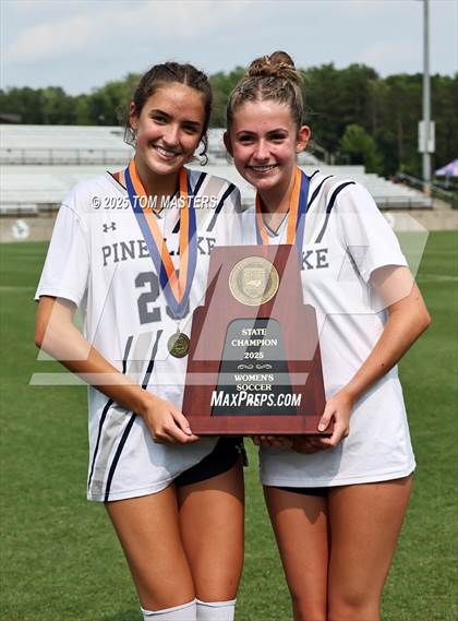 Thumbnail 2 in Pine Lake Prep vs. Franklin Academy (NCHSAA 2A Championship Pregame & Awards) photogallery.