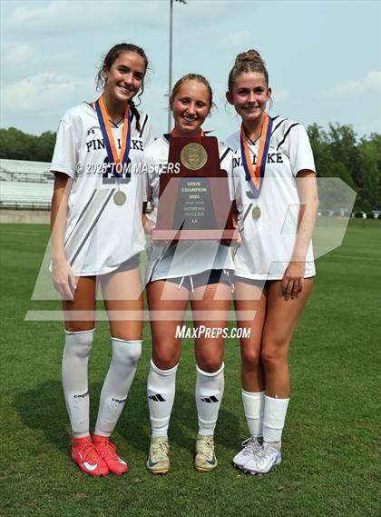 Thumbnail 1 in Pine Lake Prep vs. Franklin Academy (NCHSAA 2A Championship Pregame & Awards) photogallery.